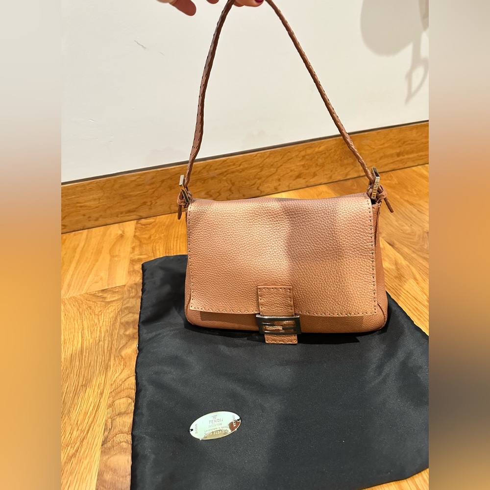 Mamma Baguette leather handbag